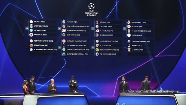 Así quedaron los grupos de la Champions League 2022/2023