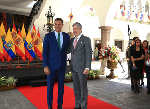 Sánchez apuesta por más inversión en Ecuador: "Se invierte donde se confía" - MarketData