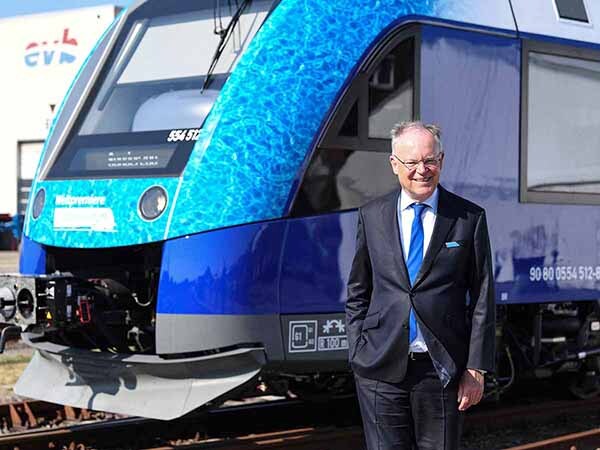 Alemania innauguró nueva línea de tren a base de hidrógeno