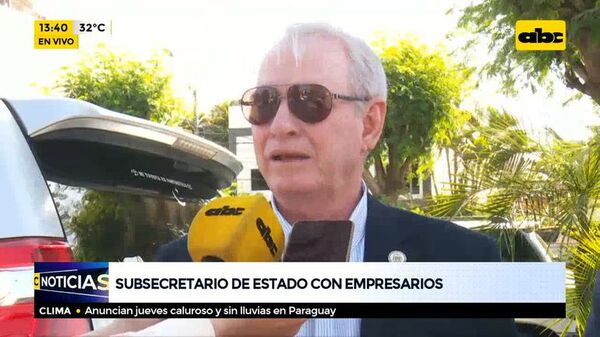 Subsecretario de Estado con empresarios - ABC Noticias - ABC Color