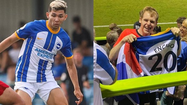 Julio Enciso habló del gesto que tuvo con el hincha del Brighton