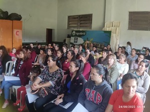 CARLOS A. LÓPEZ: MÁS DE 50 MUJERES PARTICIPAROS DE CURSO DE PANADERÍA Y CONFITERÍA