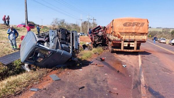 Un muerto y varios heridos deja un triple choque en Santa Rita