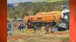 Grave accidente en Santa Rita