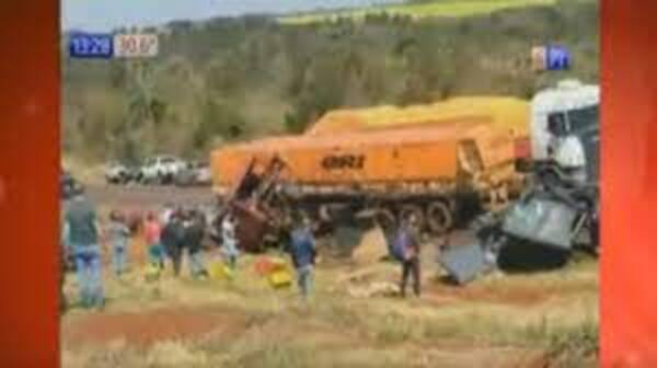 Grave accidente en Santa Rita