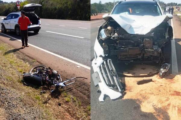 Móvil de Itaipú involucrado en fatal accidente •