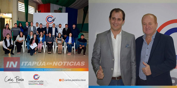 OFICIALIZAN NÚMERO DE LISTA PARA EL PRECANDIDATO CARLOS PEREIRA