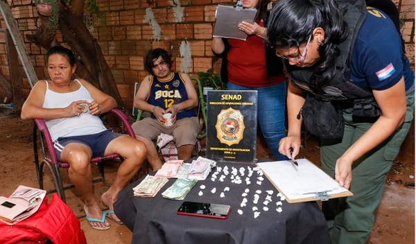 SENAD capturó a 3 distribuidores de drogas en «Marquetalia»