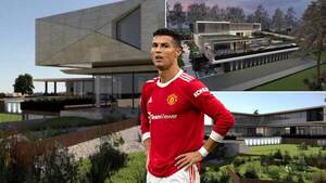 Crónica / 10 habitaciones y un garaje para 30 autos, así será la nueva mansión de CR7