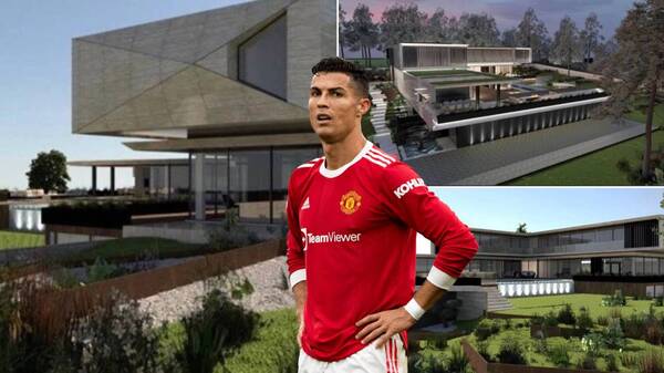 Crónica / 10 habitaciones y un garaje para 30 autos, así será la nueva mansión de CR7