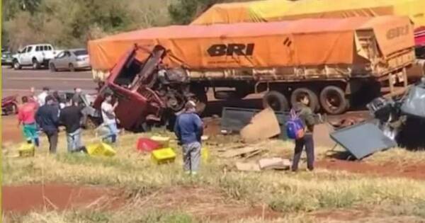 La Nación / Brutal accidente en Santa Rita deja un fallecido