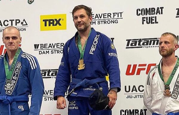 El actor Tom Hardy ganó dos medallas de oro en un torneo de Jiu-Jitsu - Megacadena — Últimas Noticias de Paraguay