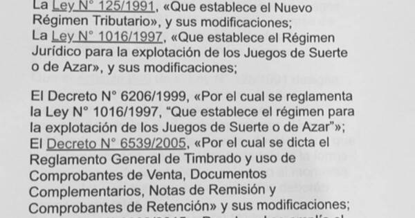 La Nación / Decreto que establece retención de impuestos de juegos de azar no aparece en la Gaceta oficial