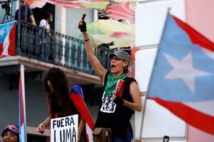 Cientos de personas protestan contra la empresa eléctrica de Puerto Rico - MarketData