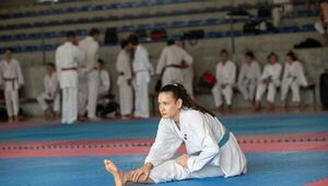 Leyla Servín quiere dar el golpe y llevarse el oro en karate do en ASU 2022