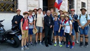 A un día de ser cardenal, se siente "ansioso y emocionado"