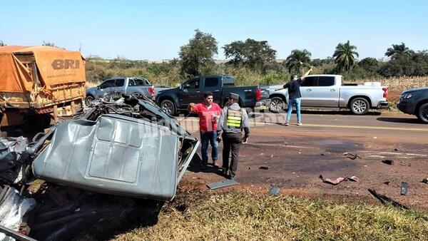 Brutal choque de dos camiones y automóvil deja un muerto y heridos – Diario TNPRESS