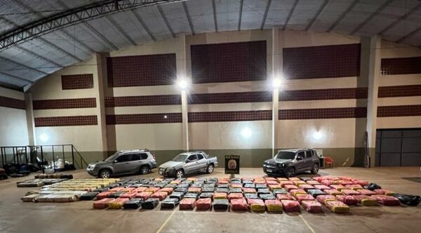 Base logística de ‘narco-topos’ es detectada y se incautan toneladas de marihuana en Cerro Corá