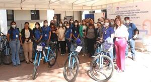 Koica entregó bicicletas a Unidades de Salud Familiar para mejorar la eficiencia en la atención