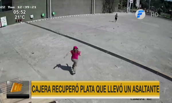 Cajera recuperó dinero robado por un supuesto adicto - Paraguaype.com