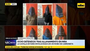 Ocho detenidos tras allanamiento en MRA - ABC Noticias - ABC Color