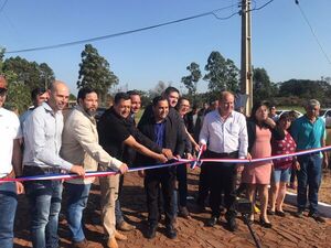 Arroyo Porã cuenta con nuevo tramo de pavimento tipo empedrado