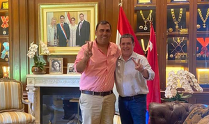 Pipo Díaz Verón se reúne con el Líder Horacio Cartes - Noticiero Paraguay