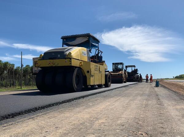 Obras del Tramo 2 Lote 3 de la ruta Transchaco superan el 43,5% de avance