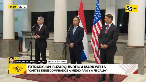 Visita de Mark Wells, subsecretario de Estado de los EE.UU. - ABC Noticias - ABC Color