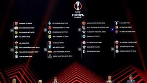 La Europa League tiene definidos sus grupos