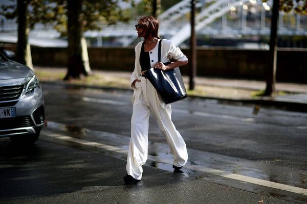 Así podes armar looks con tu pantalones blancos