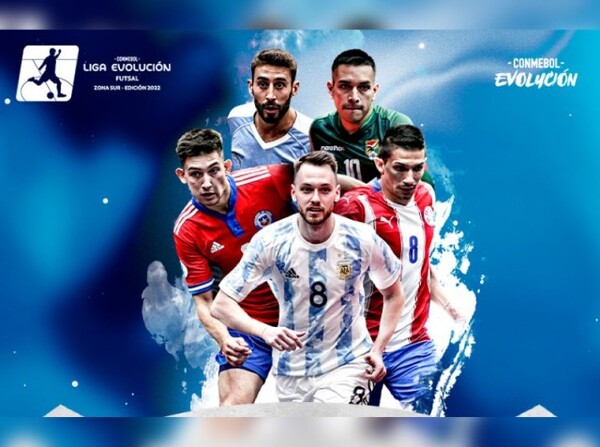 Se viene la CONMEBOL Liga Evolución de Futsal Zona Sur 2022 - APF