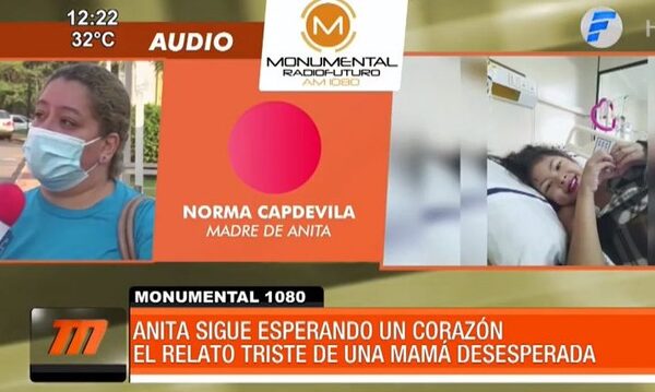 Anita sigue esperando un corazón | Telefuturo