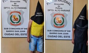 Dos detenidos tras masivo hurto de medidores de agua