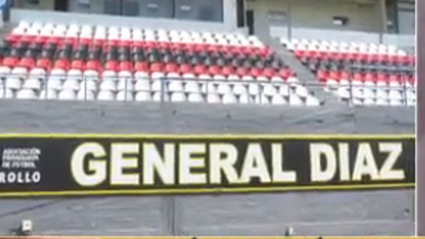 Remataron el Estadio del Club General Diaz - SNT