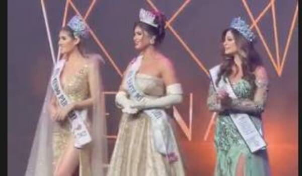 Crónica / GALA DE MISSES. Nadia Ferreira no fue presentada en el escenario con las otras reinas