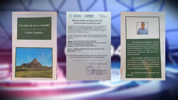 Docente secuestrado por el EPP escribió un libro sobre sus nueve días de cautiverio - Policiales - ABC Color