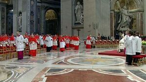 Inicia el histórico consistorio cardenalisio en la Basílica de San Pedro
