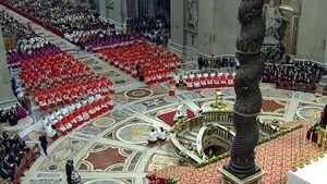 Inicia el histórico consistorio cardenalicio en la Basílica de San Pedro