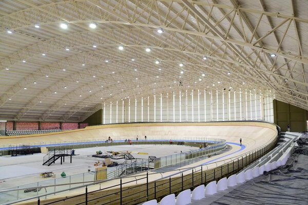 Velódromo para los Juegos Asu 2022 fue construido a nivel Olímpico, sostiene campeón argentino