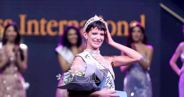 La Nación / Jazmín de la Sierra ostenta la corona de Miss Internacional Paraguay