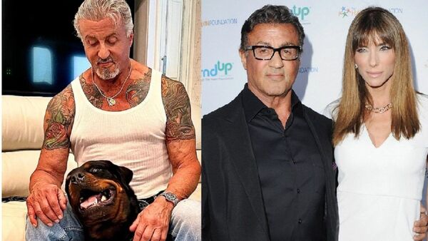 Stallone aclaró que su perro no tiene nada que ver con su divorcio