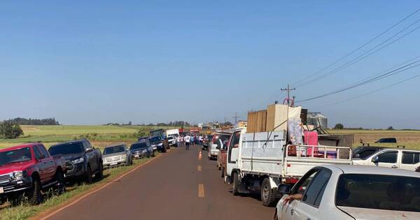 La Nación / Alto Paraná: saldrán mil tractores si el MOPC no repara tramo Cedrales/Santa Rita