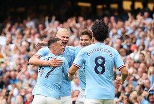 Manchester City logra una fantástica remontada ante Crystal Palace con hat-trick de Haaland