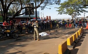 Motociclista muere decapitado en Aduanas de Ciudad del Este