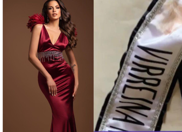 ¿Virreina miss mundo se pichó y tiró su banda después del certamen?