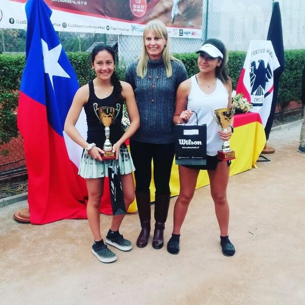 Tenis juvenil: La paraguaya Anabela Arias es campeona en Chile