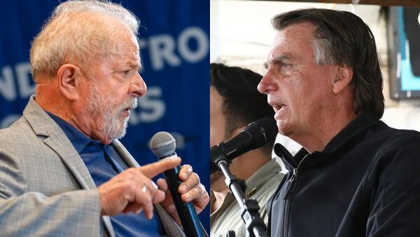 Este domingo se dará el primer cara a cara entre Bolsonaro y Lula en un debate electoral