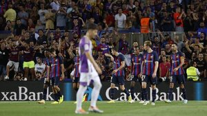 Barcelona aplasta al Valladolid