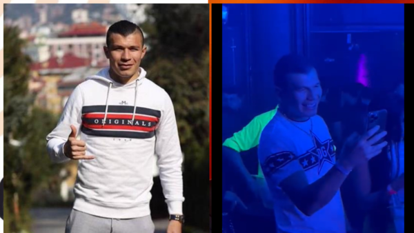 Pillaron a Braian Samudio farreando en una disco de Ciudad del Este